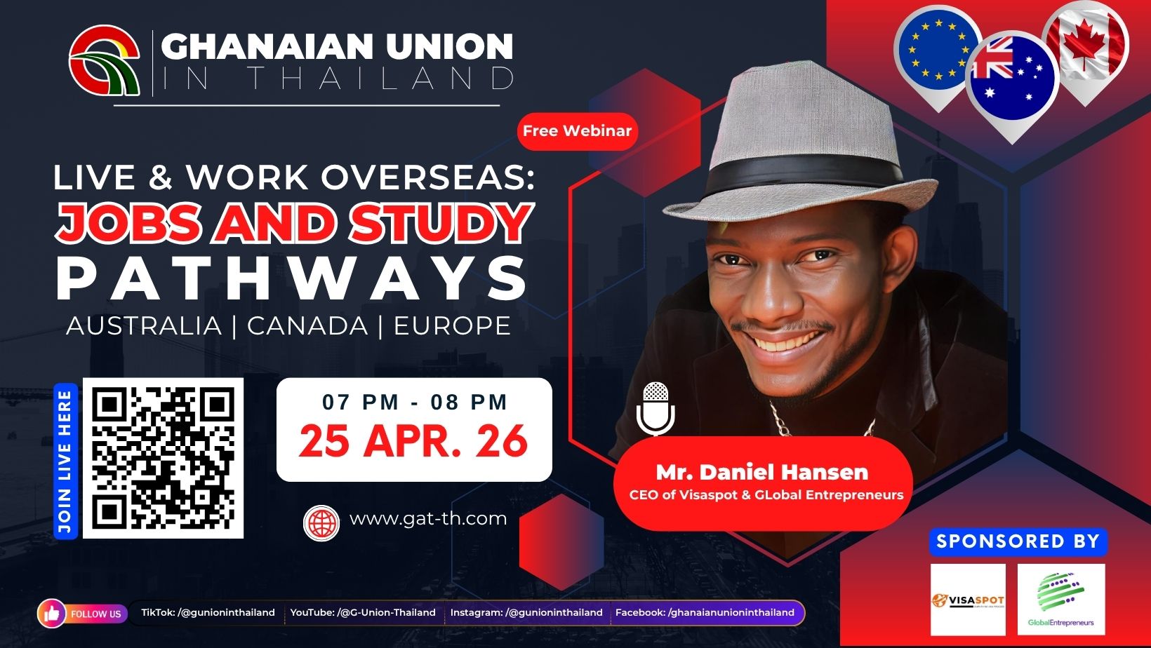 Live & Work Overseas: Jobs and Study Pathways Webinar Set To Empower Foreigners In Thailand